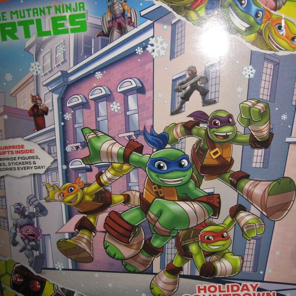 NWT Advent Teenage Mutant Ninja Turtles TMNT Holiday Countdown - Picture 4 of 8